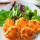 【もっちり豆腐鶏肉つくね】お子さんも食べれる美味しさです😋