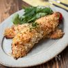 かけて焼くだけ!【鮭の粒マスタードパン粉焼き】の工程4