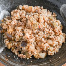 かさまし！大根とナスのピリ辛チャーハン