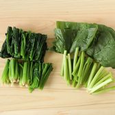 ほうれん草のざく切り