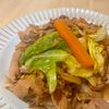 ぴの作ってみた!投稿(【韓国風甘辛野菜炒め】白いご飯が欲しくなるガッツリ系おかず)