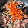 新じゃがとほうれん草のクリーム煮の工程3