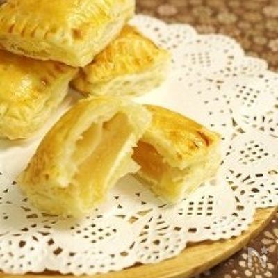 りんごのコンポート＆アップルクリームチーズパイ