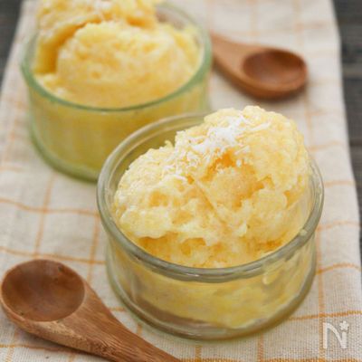 パイナップルで簡単アイス【卵 生クリーム 砂糖不使用】