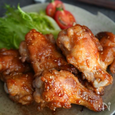 『甘辛misoチキン』がっつりご飯が進む♡