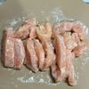添え物は大根で作る「よだれ鶏」の工程1