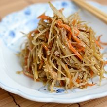 減塩きんぴらごぼう【作り置き】