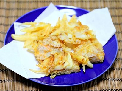 じゃがいものかき揚げ