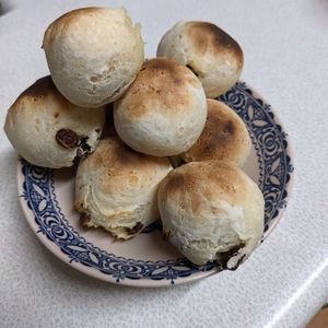あやきょの作ってみた!投稿(HM &トースターで簡単！もちもち『レーズンポンデケージョ』)