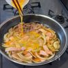 【簡単で美味しい】ハムたま甘辛丼の工程5
