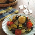 ワインによく合うイタリアン♪ほたてとオリーブの白ワイン風味