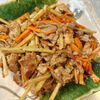 サラの作ってみた!投稿(ワンパン10分！【豚こま肉とごぼうのきんぴら風甘辛炒め】)