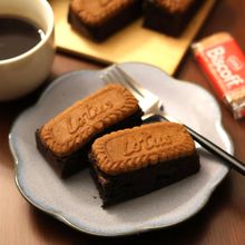 【チョコレートなしで濃厚】ロータスブラウニー