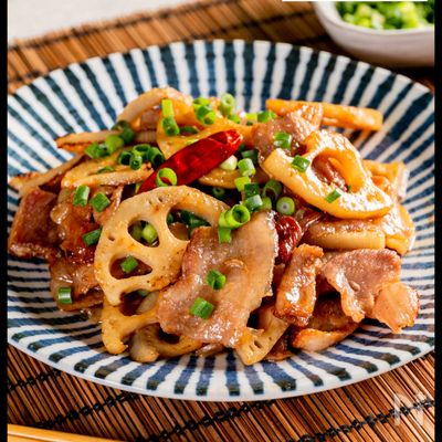 食材2つで超絶品！豚バラれんこん