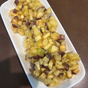 1108072の作ってみた!投稿(【ゴーヤーの「ワタ」とさつま芋のかき揚げ】捨てないレシピ♪)
