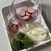 【鶏肉とさつまいもの豆乳シチュー】ほっこり温まるの下準備