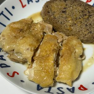 しんやの作ってみた!投稿(【ジャポネソースチキンステーキ】カリッとジューシー♡)