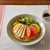 さっぱりヘルシー！レモンドレッシングのデリ風サラダ麺