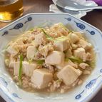 本鶏だしで作る白い麻婆豆腐