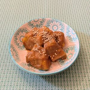 𝔂𝓾𝓶𝓲🍓の作ってみた!投稿(【かぼちゃのやみつき黄な粉和え】甘じょっぱくて激旨！癖になる)
