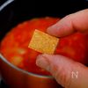 トマトの酸味とチーズのコクが旨い『もちトマチーズスープ』の工程4
