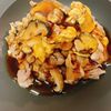 りんの作ってみた!投稿(【おうちにある食材で♡】豚こまと卵の甘酢あん)