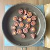 フライパン10分【ヤンニョムソーセージポテト】甘辛やみつき♩の工程4
