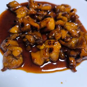 もっくまの作ってみた!投稿(フライパンで♪照りツヤ♡『手羽元のローストチキン』)