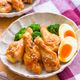 【鶏手羽元のさっぱり煮♫】暑い日にはこれ！
