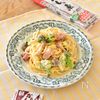 だしが香る♪厚切りベーコンとブロッコリーのチーズパスタ
