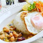 ５分以内で作れる！
ミックスビーンズのグリーンカレー＊

