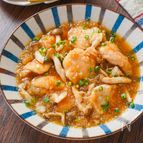 鶏むね肉としめじのみぞれ煮【あっさり食べやすい♪】
