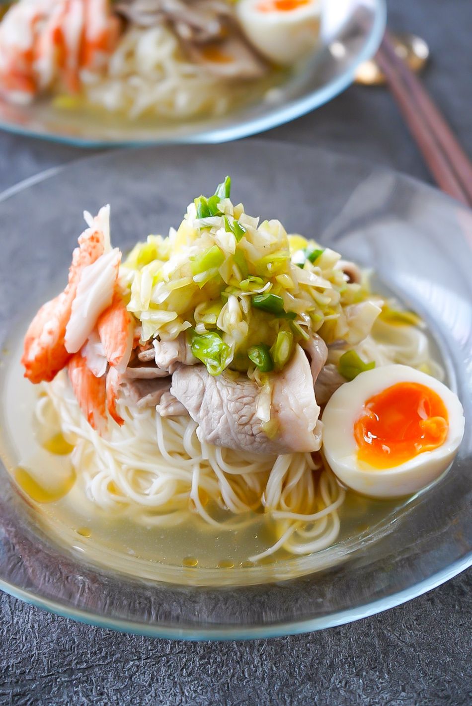 【激レア】ドッキリ 本物そっくり 原寸大 食品サンプル 冷やしそうめん DIY Replica Food Kit - Hiyashi Chuka (Cold Ramen) 食品