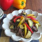 ごはんがすすむ◎夏野菜と牛肉の黒こしょう炒め☆お弁当にも◎