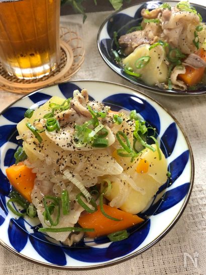 旨味凝縮♡煮汁まで美味しい『塩肉じゃが』