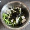 はんぺんと水菜のチョレギ風サラダの工程3