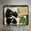 【なす、いんげん、高野豆腐の煮もの】ほっと落ち着く♪の工程1