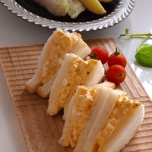 とのちゃまの作ってみた!投稿(【ふわふわ♡定番のたまごサンド】シンプルでおいしい！)