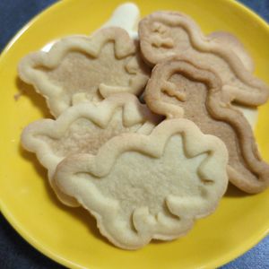 のちゃの作ってみた!投稿(1番簡単ちゃんと美味しい！すぐ焼ける【米粉プレーンクッキー】)