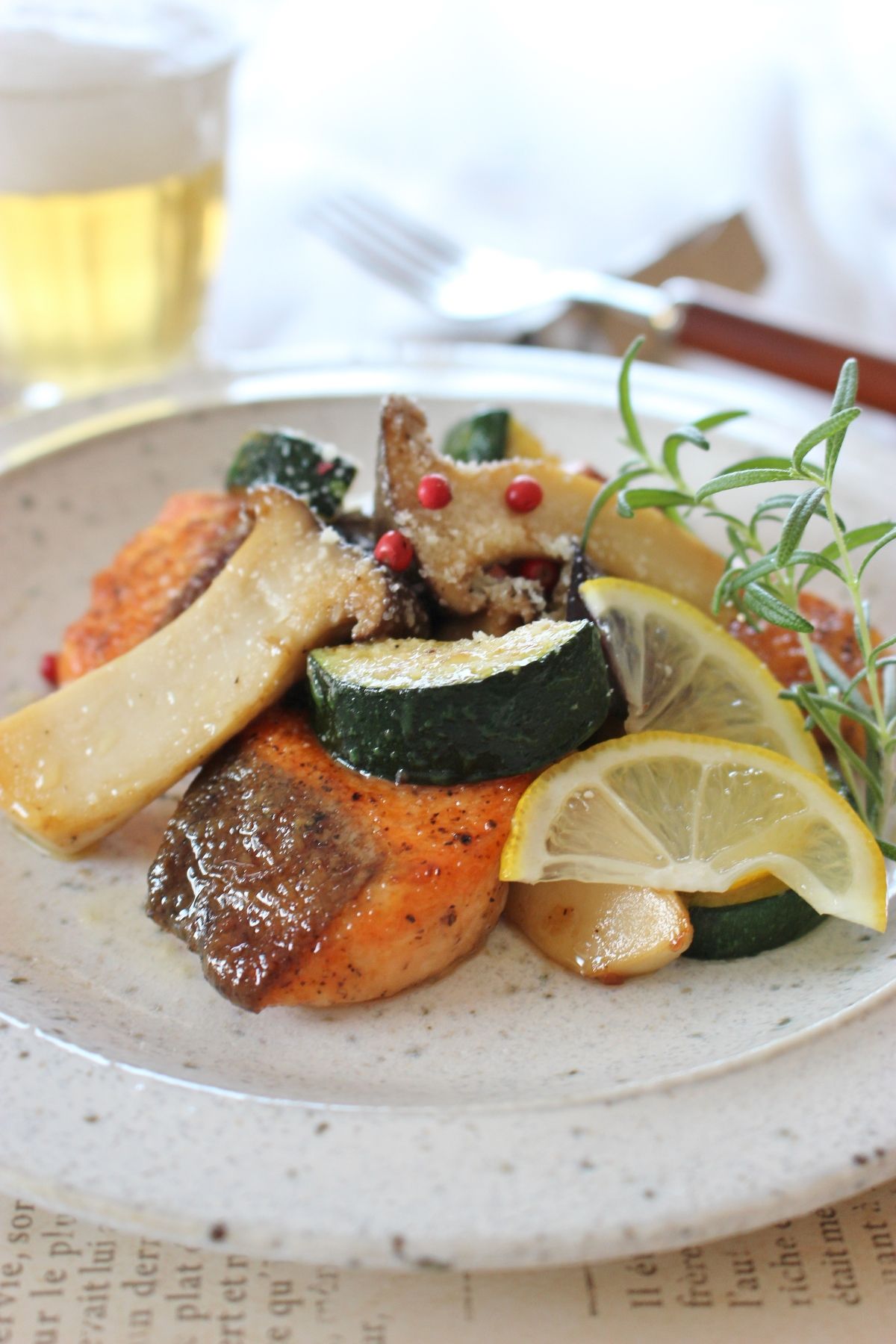 ハニーライムガーリックバターサーモンのレシピ