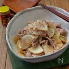レンジで簡単！＊豚バラ大根ごまぽん和え＊