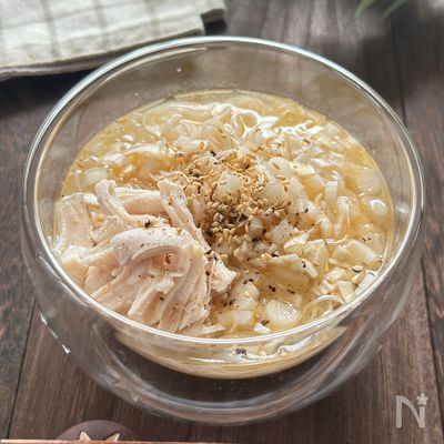 暑い日はコレ！【ネギ塩そうめん】