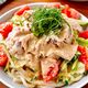 【ごまだれ冷しゃぶサラダうどん】暑い日に嬉しい10分ごはん♩