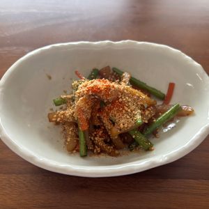 こむぎの作ってみた!投稿(【こんにゃくといんげんの甘辛炒め】ごはんがすすむ！)