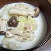 月雪由翔の作ってみた!投稿(キャベツときのこのコクうま豆乳スープ)