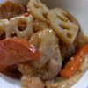 776193の作ってみた!投稿(ワンパン10分!【豚こま肉とれんこんの甘辛味噌炒め】)