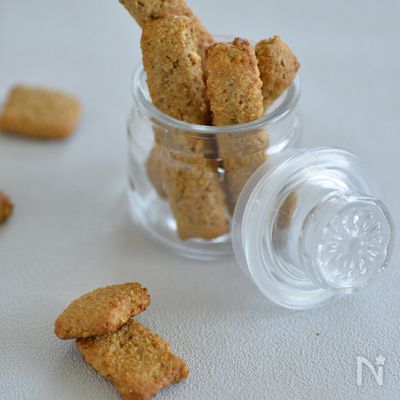 炒り玄米のジンジャークッキー