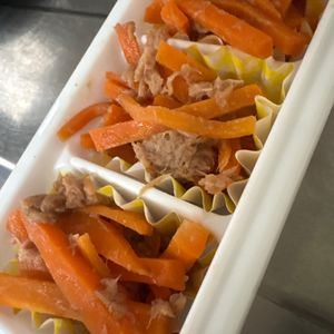 あけみの作ってみた!投稿(【冷凍作り置き】にんじんとツナの味噌ごま和え)