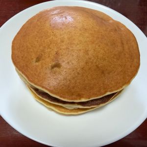 りんごの作ってみた!投稿(米粉で作る♪バナナパンケーキ)