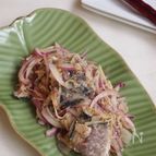 サバ缶であっという間に♪生姜とクミン風味のエスニックマリネ